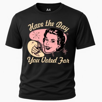 Retro Vintage 1950s Have The Day You Voted For Performance Shirt
