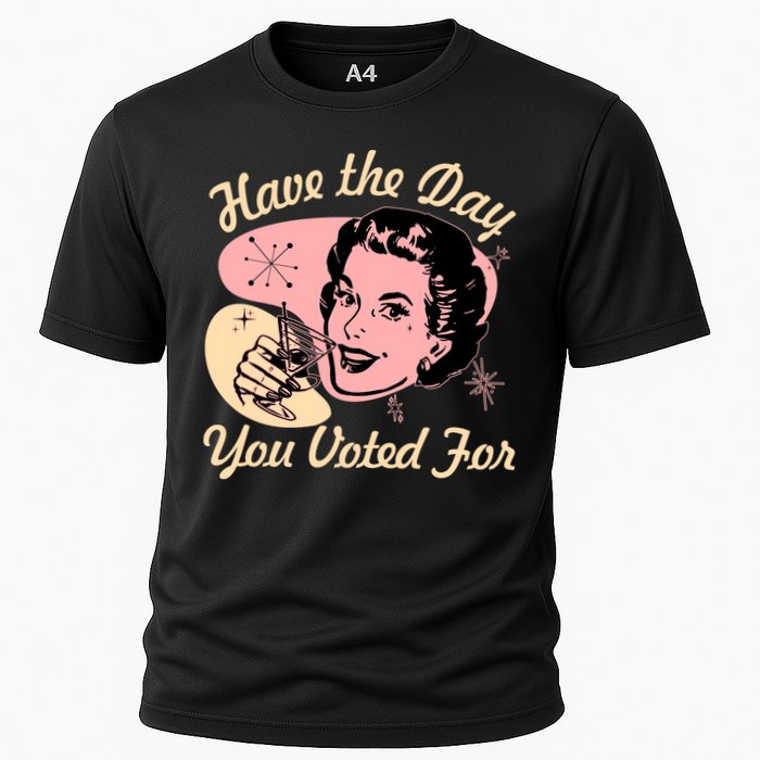 Retro Vintage 1950s Have The Day You Voted For Performance Shirt