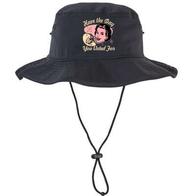Retro Vintage 1950s Have The Day You Voted For Bucket Hat