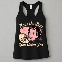 Retro Vintage 1950s Have The Day You Voted For Womens Tank Top
