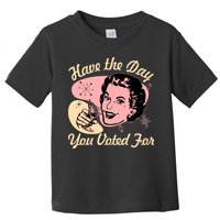 Retro Vintage 1950s Have The Day You Voted For Toddler T-Shirt