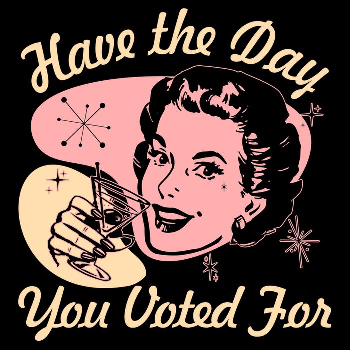 Retro Vintage 1950s Have The Day You Voted For Toddler T-Shirt