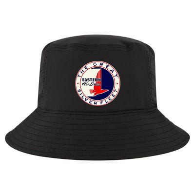 Retro Vintage 1930S Dc3 Eastern Airlines Great Silver Fleet Cool Comfort Performance Bucket Hat