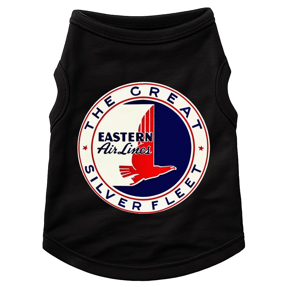 Retro Vintage 1930S Dc3 Eastern Airlines Great Silver Fleet Doggie Tank