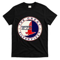 Retro Vintage 1930S Dc3 Eastern Airlines Great Silver Fleet T-Shirt
