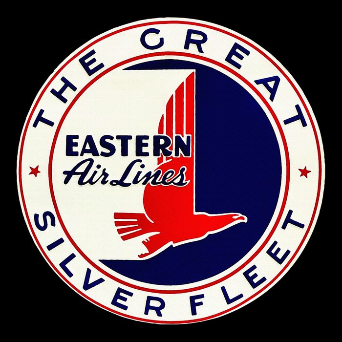 Retro Vintage 1930S Dc3 Eastern Airlines Great Silver Fleet T-Shirt