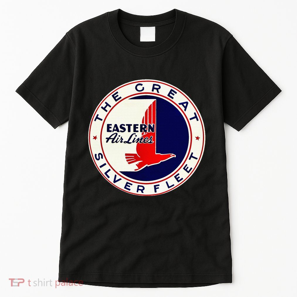 Retro Vintage 1930S Dc3 Eastern Airlines Great Silver Fleet Tall T-Shirt
