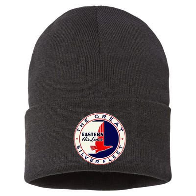 Retro Vintage 1930S Dc3 Eastern Airlines Great Silver Fleet Sustainable Knit Beanie