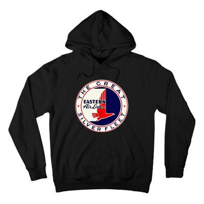 Retro Vintage 1930S Dc3 Eastern Airlines Great Silver Fleet Tall Hoodie