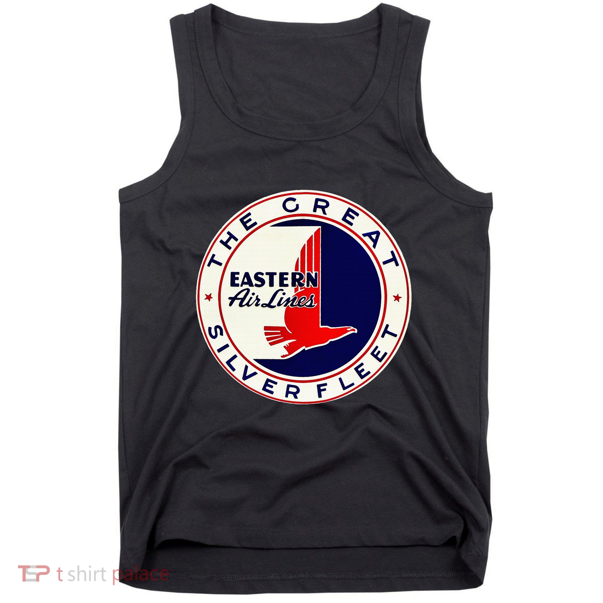 Retro Vintage 1930S Dc3 Eastern Airlines Great Silver Fleet Tank Top