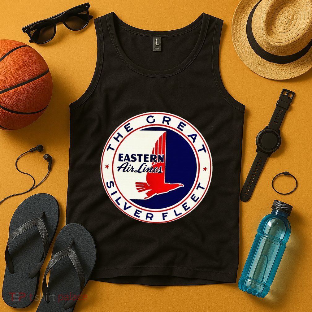 Retro Vintage 1930S Dc3 Eastern Airlines Great Silver Fleet Tank Top