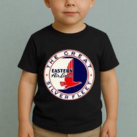 Retro Vintage 1930S Dc3 Eastern Airlines Great Silver Fleet Toddler T-Shirt