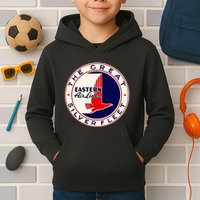 Retro Vintage 1930S Dc3 Eastern Airlines Great Silver Fleet Kids Hoodie