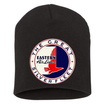 Retro Vintage 1930S Dc3 Eastern Airlines Great Silver Fleet Short Acrylic Beanie