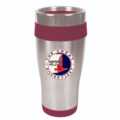 Retro Vintage 1930S Dc3 Eastern Airlines Great Silver Fleet 16oz Travel Tumbler