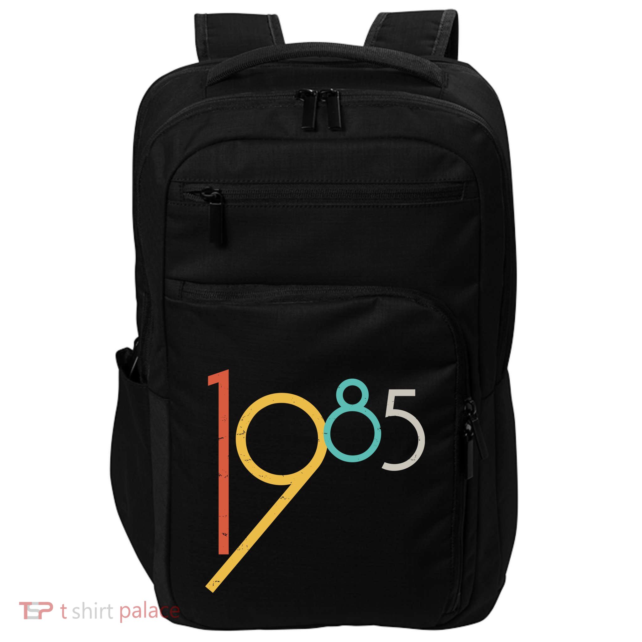 Retro Vintage 1985 40th Birthday Impact Tech Backpack