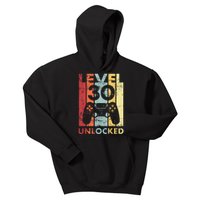 Retro Vintage 30th Birthday 30 Years Old For Men, Women, Boys, Girls, Game Lover Kids Hoodie