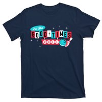 Retro Vintage 50S 60S Bowling Let The Good Times Roll T-Shirt