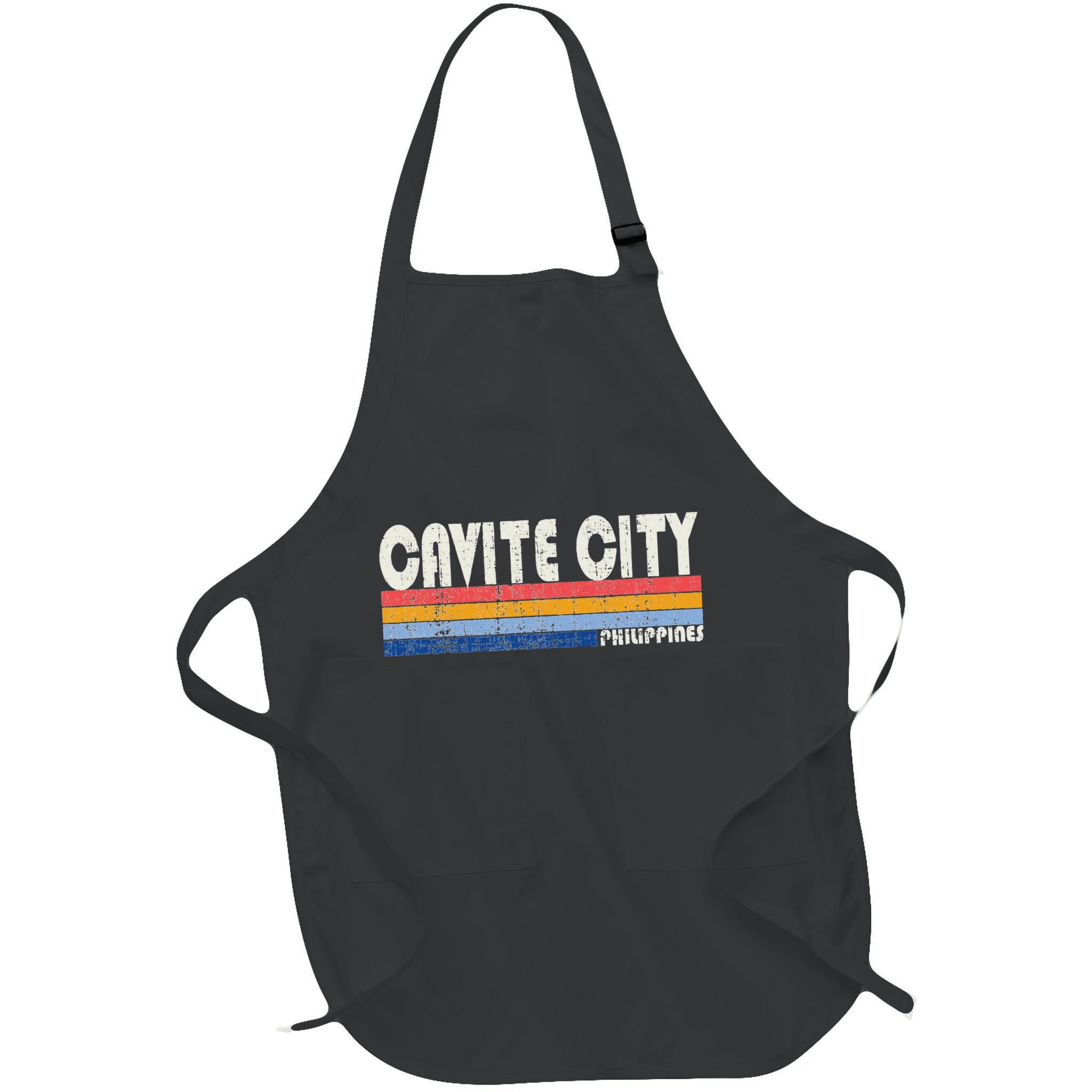 Retro Vintage 70s 80s Style Cavite City Philippines Apron