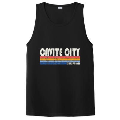 Retro Vintage 70s 80s Style Cavite City Philippines PosiCharge Competitor Tank
