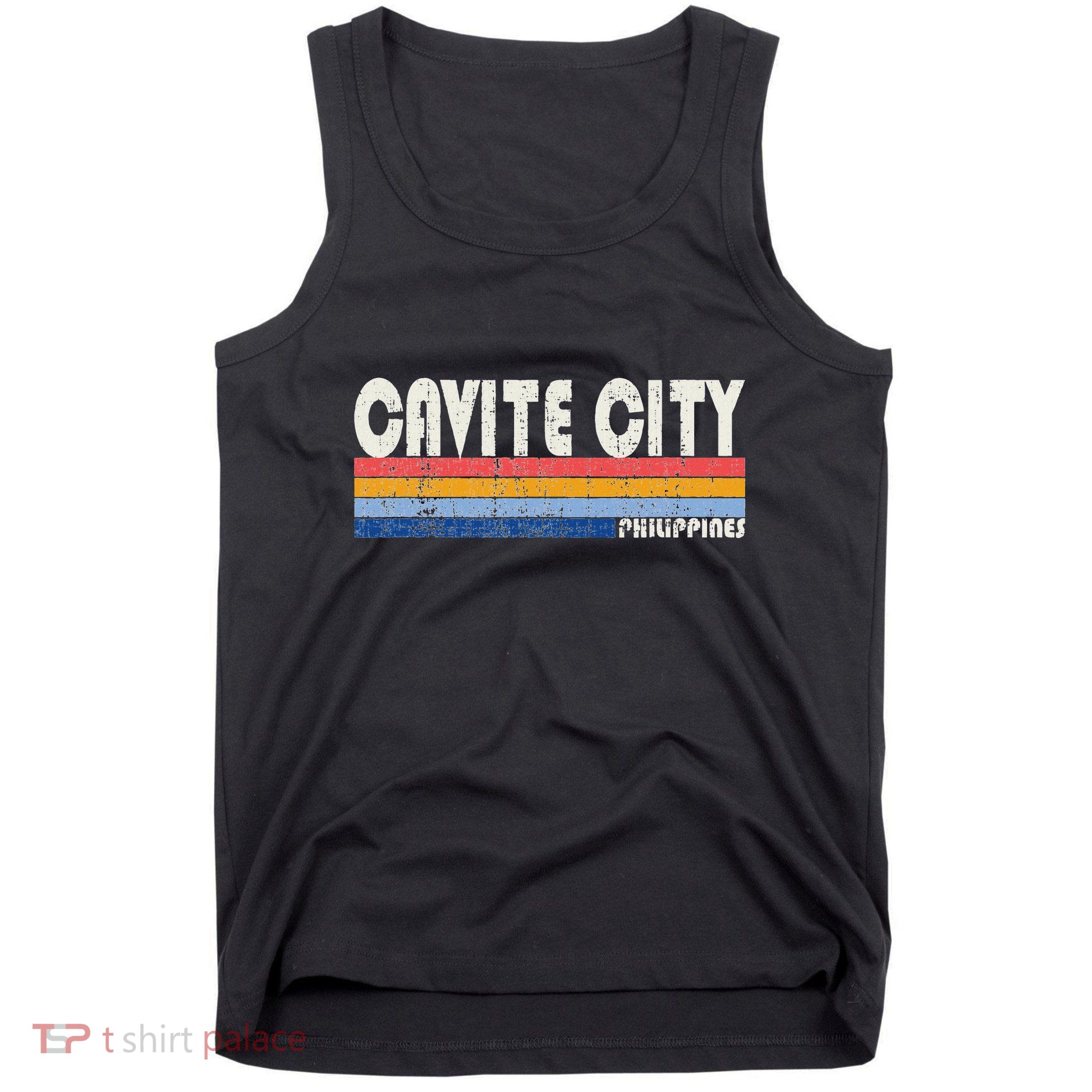 Retro Vintage 70s 80s Style Cavite City Philippines Tank Top