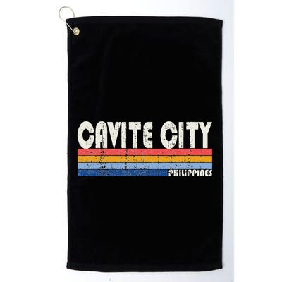 Retro Vintage 70s 80s Style Cavite City Philippines Golf Towel