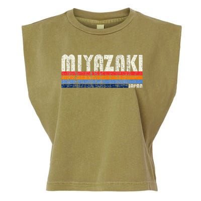 Retro Vintage 70s 80s Style Miyazaki Japan Garment-Dyed Women's Muscle Tee