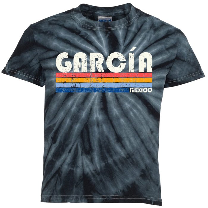 Retro Vintage 70s 80s Style Jalapa Guatemala Kids Tie-Dye T-Shirt