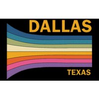 Retro Vintage 70s Dallas Texas Bumper Sticker