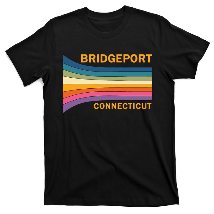 Retro Vintage 70s Bridgeport Connecticut T-Shirt