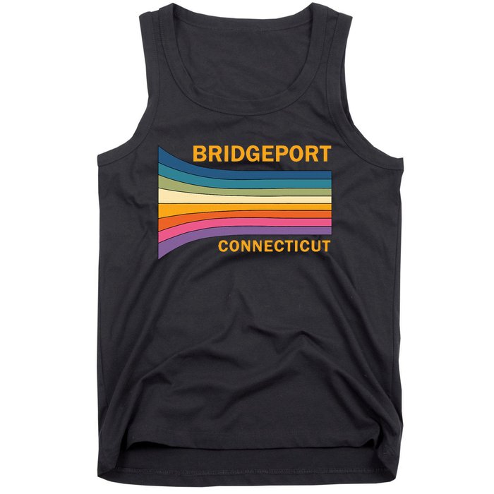 Retro Vintage 70s Bridgeport Connecticut Tank Top