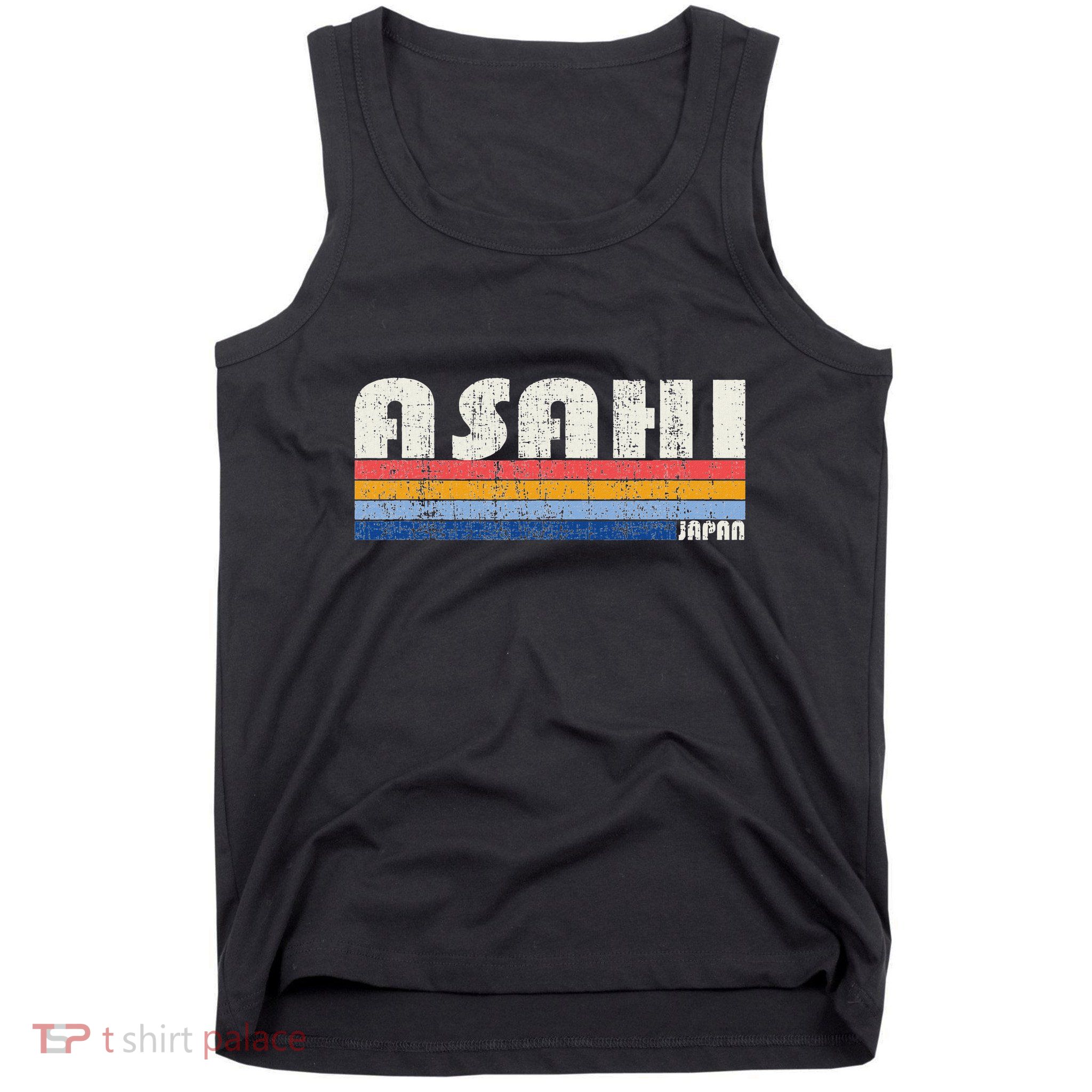 Retro Vintage 70s 80s Style Asahi Japan Tank Top