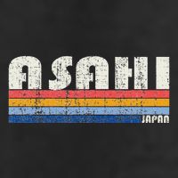 Retro Vintage 70s 80s Style Asahi Japan Golf Towel