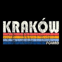 Retro Vintage 70s 80s Style KrakóW Poland Performance Shirt