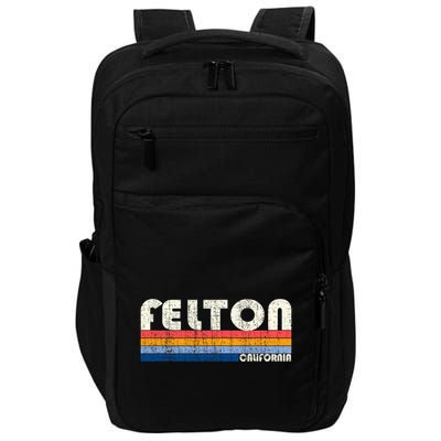 Retro Vintage 70s 80s Style Felton Ca Impact Tech Backpack