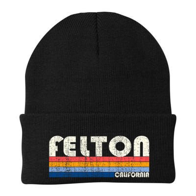 Retro Vintage 70s 80s Style Felton Ca Beanie