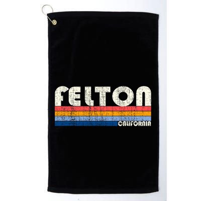 Retro Vintage 70s 80s Style Felton Ca Golf Towel