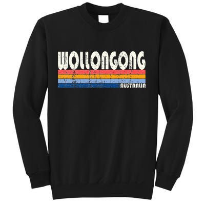 Retro Vintage 70s 80s Style Wollongong Australia Sweatshirt