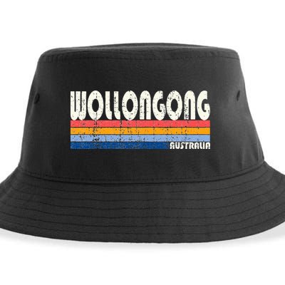 Retro Vintage 70s 80s Style Wollongong Australia Sustainable Bucket Hat