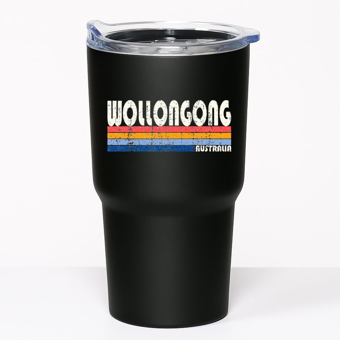 Retro Vintage 70s 80s Style Wollongong Australia Tumbler