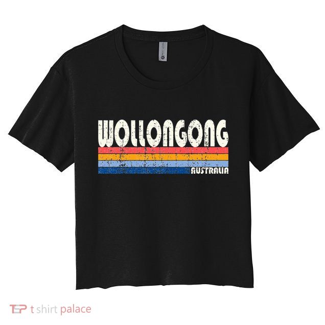 Retro Vintage 70s 80s Style Wollongong Australia Crop Top