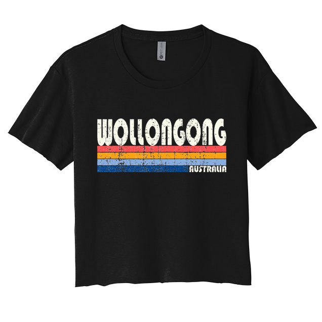 Retro Vintage 70s 80s Style Wollongong Australia Crop Top