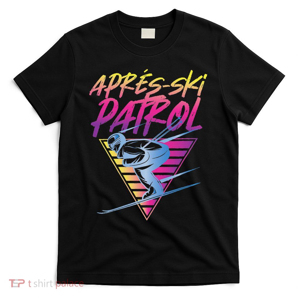 Retro Vintage 80s Apres Ski Patrol T-Shirt