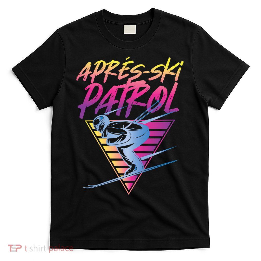 Retro Vintage 80s Apres Ski Patrol T-Shirt