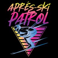 Retro Vintage 80s Apres Ski Patrol Long Sleeve Shirt
