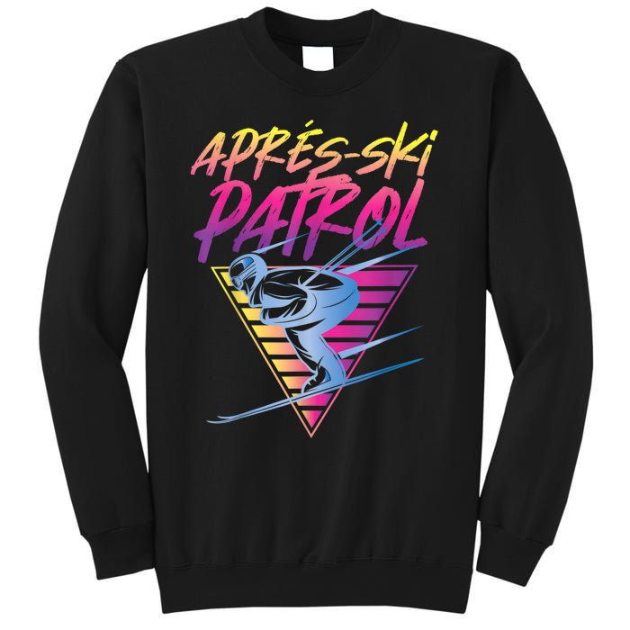 Retro Vintage 80s Apres Ski Patrol Sweatshirt