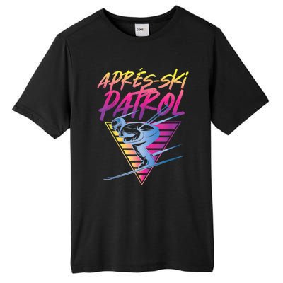 Retro Vintage 80s Apres Ski Patrol Tall Fusion ChromaSoft Performance T-Shirt