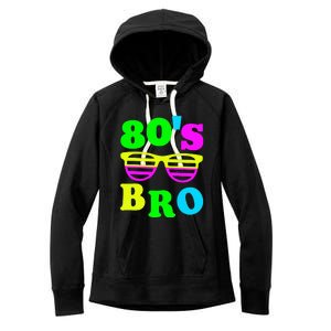 Retro Vibes 80s Bro Party Nostalgia Women's Fleece Hoodie