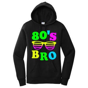 Retro Vibes 80s Bro Party Nostalgia Women's Pullover Hoodie