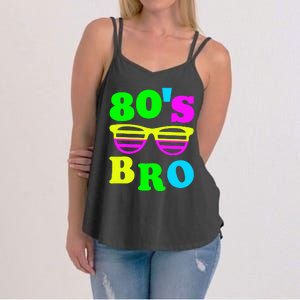 Retro Vibes 80s Bro Party Nostalgia Women's Strappy Tank